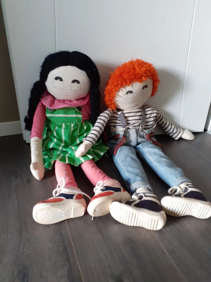 lot 2 poupees - photo numéro 2