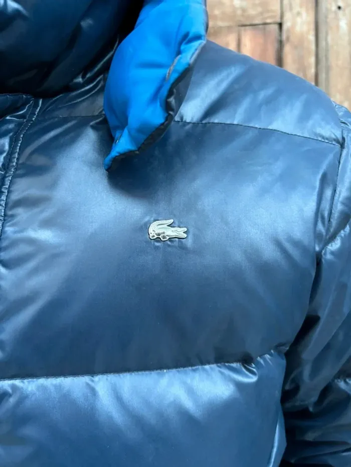 Doudoune Lacoste taille M en duvet et plumes - photo numéro 6