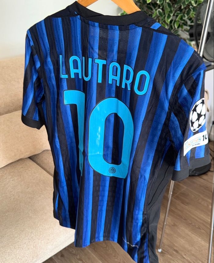 Maillots de foot Inter Milan Version joueur Lautaro - photo numéro 2