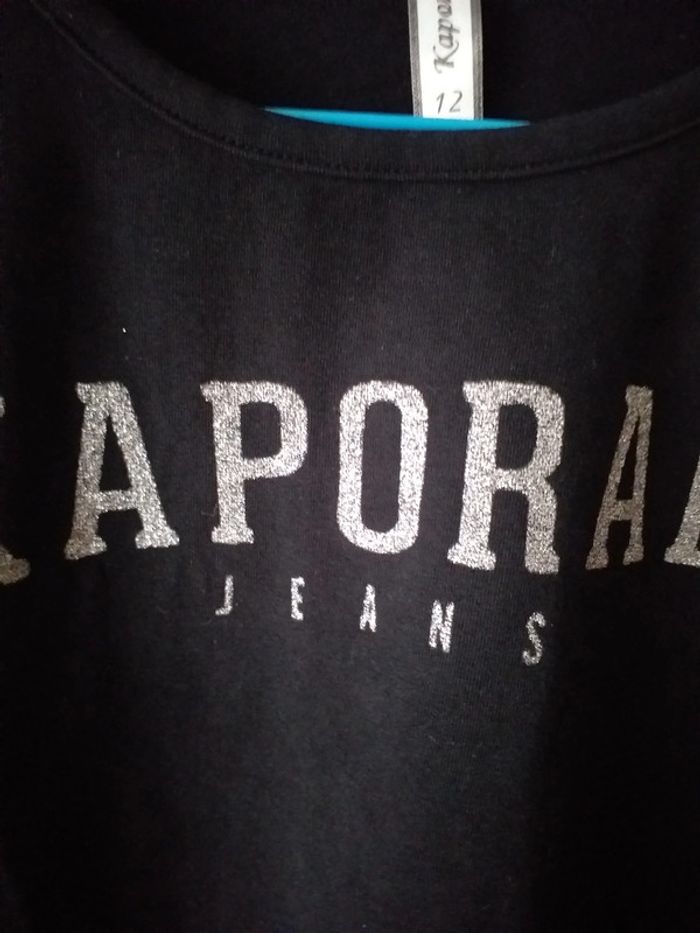 Haut noir Kaporal brillant - photo numéro 3