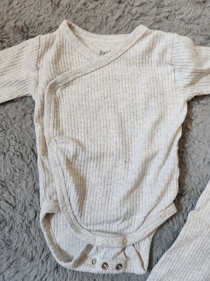 Ensemble bodie manches longues et pantalon - photo numéro 2