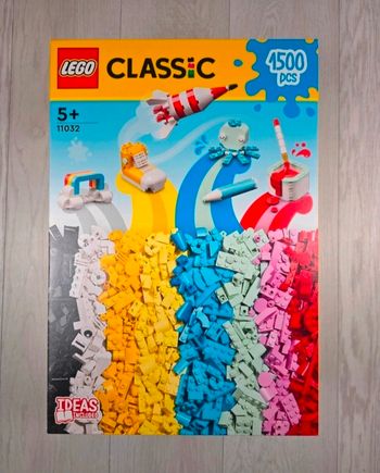 🌈 LEGO Classic 11032 – Grande Boîte de Briques Créatives (1500 pièces) ✨