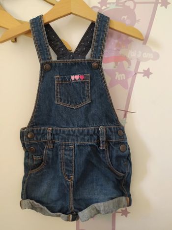 Salopette short kiabi