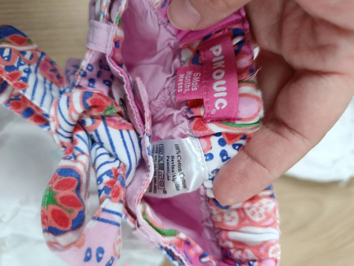 Lot de 3 shorts dont 1 bermuda 6 mois fille - photo numéro 3