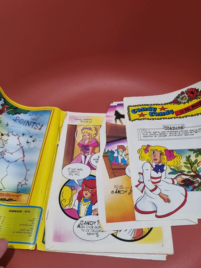 lot de 4 candy teleguide (dont 1 poster et 6 autocollants) - photo numéro 9