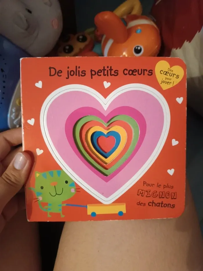 Livre de jolis petits coeurs