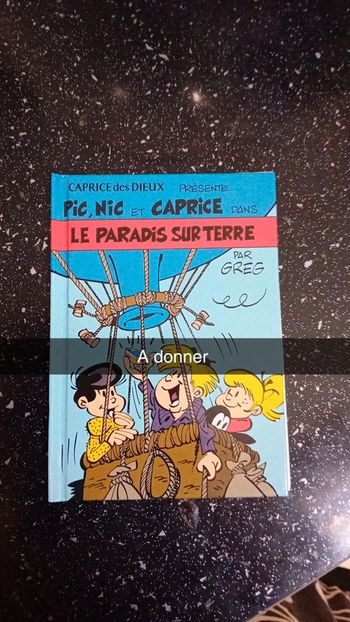Petite bd à donner