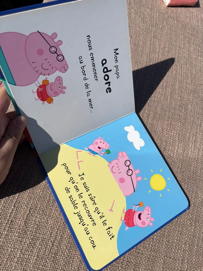 Livre peppa pig mon papa - photo numéro 2