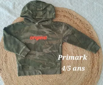 Pull sweat primark 4/5 ans