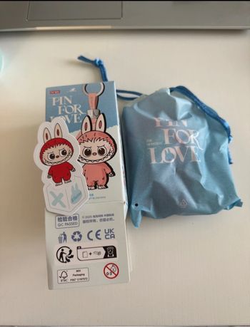 Labubu pin for love X