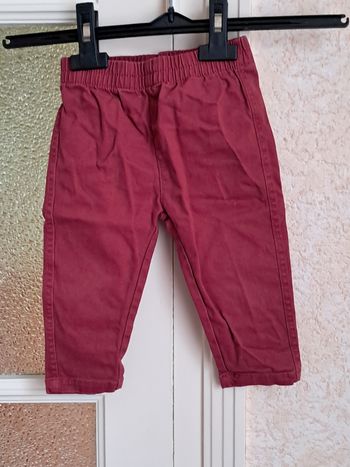Pantalon fille 12 mois