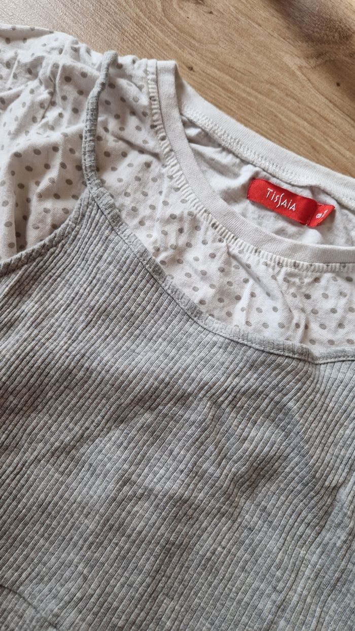 Robe débardeur avec crop top et haut manche longues lot - photo numéro 2