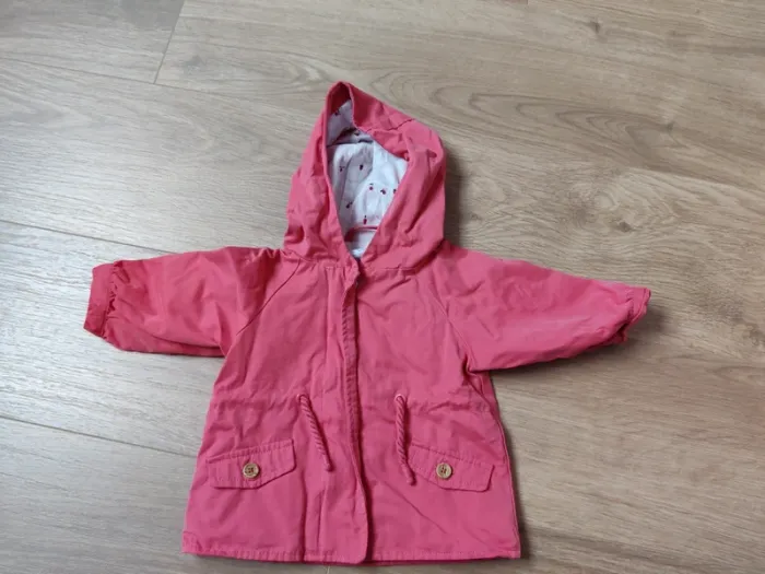 Lot 2 vestes fille 6 mois - photo numéro 4