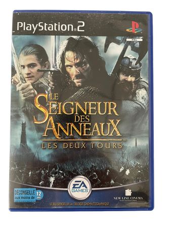 Jeu vidéo Le Seigneur des Anneaux les deux tours sur console PlayStation 2