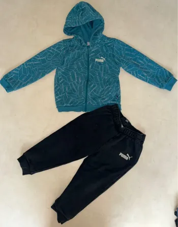 Ensemble puma bleu et noir taille 3 ans 98 cm