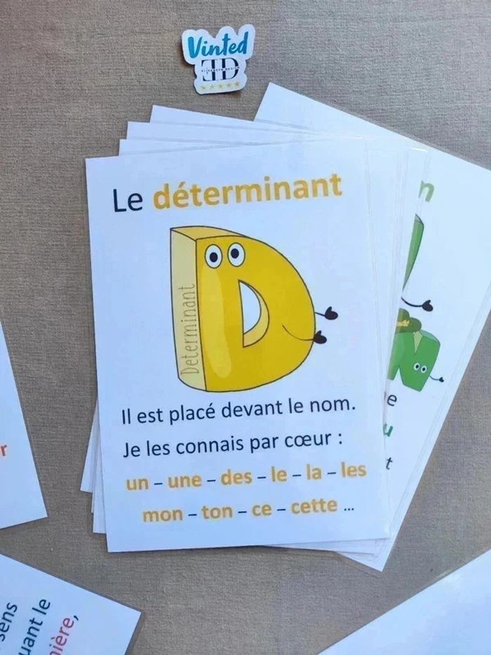 9 Affiche 4A sur la nature des mots - photo numéro 4