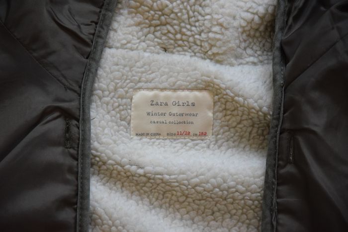 Blouson/Parka/Doudoune «2 en 1» kaki – 11/12 ans – Zara Girls - photo numéro 7