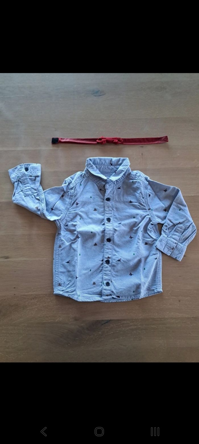 Ensemble chemise pantalon 18 mois - photo numéro 3