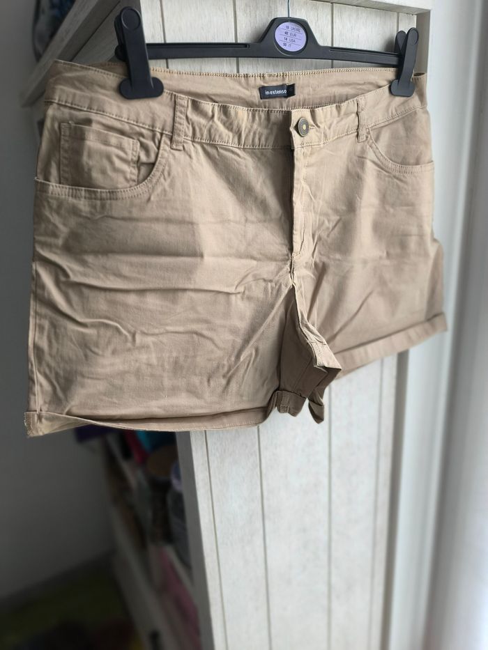 Short beige femme - photo numéro 2