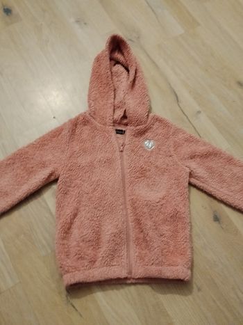 Gilet avec capuche fille