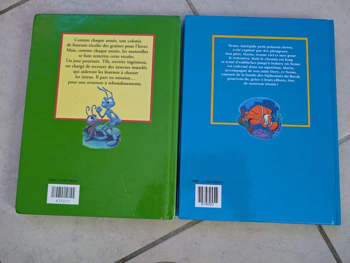 Livres Disney 1001 pattes et Le Monde de Nemo - photo numéro 2