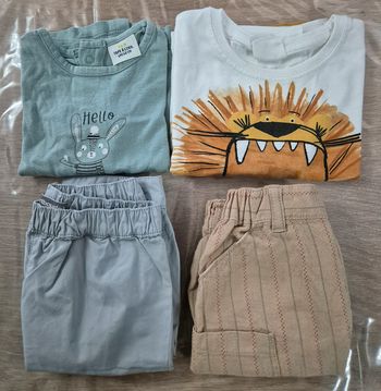 Lot de vêtements été bébé 6mois garçon