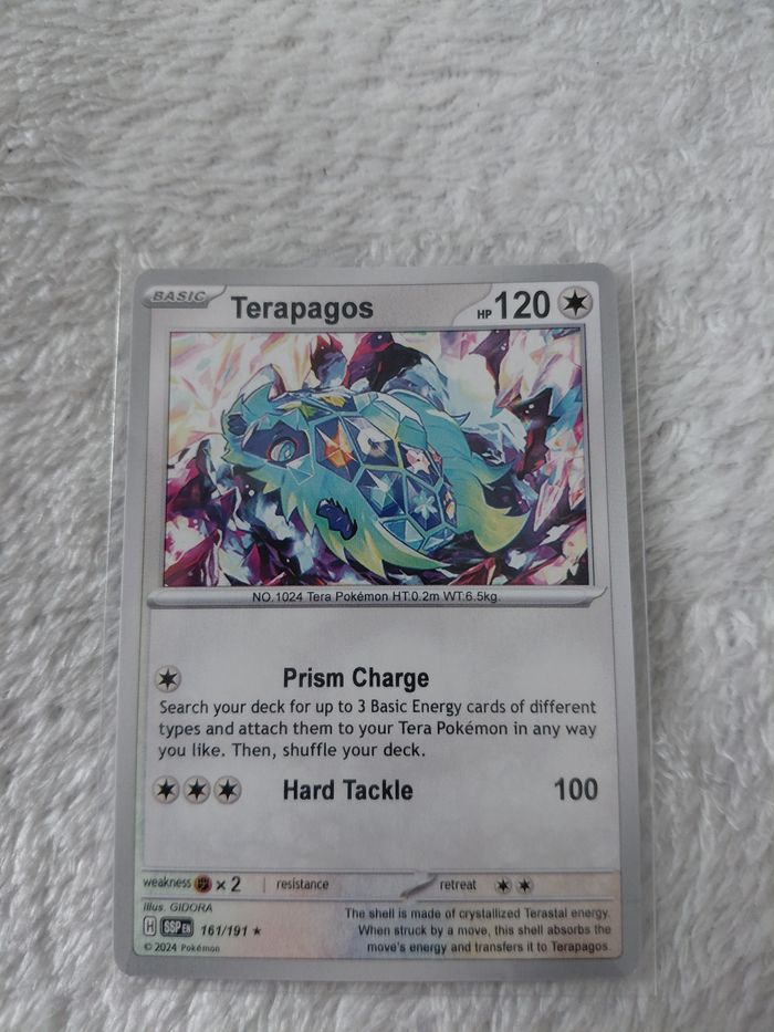 Carte Pokémon Terapagos