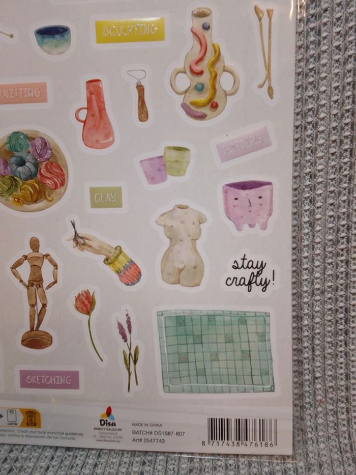 Autocollants Stickers reliefs x2 scrapbooking - photo numéro 9