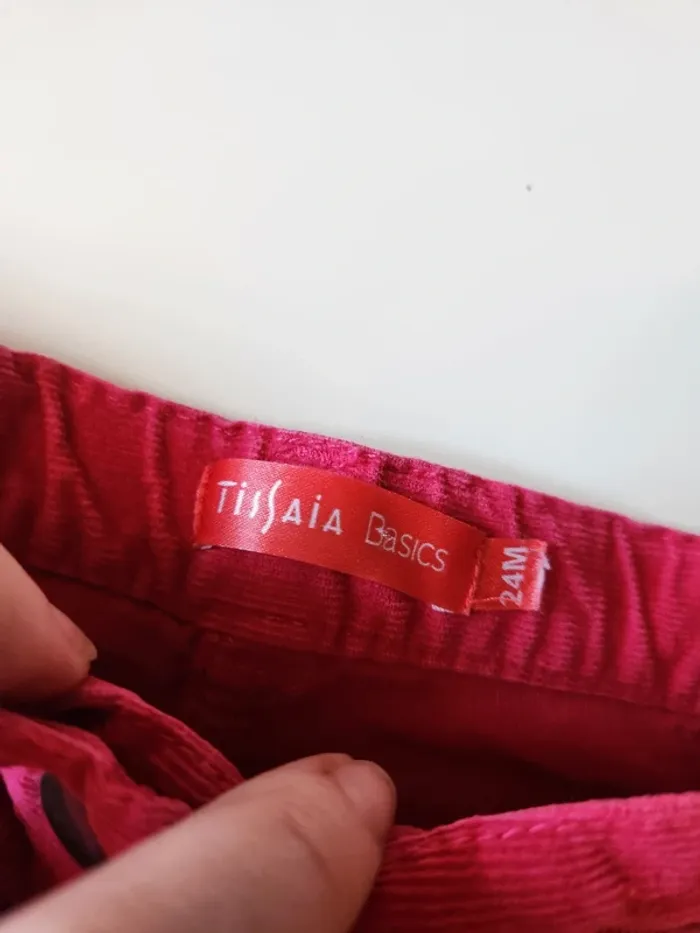 Pantalon velours tissaia - photo numéro 2