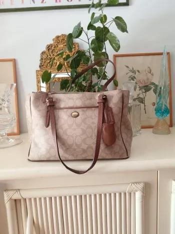 Sac Peyton Coach monogrammé