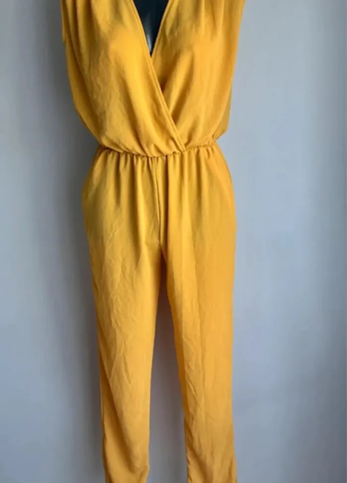 Combinaison jaune taille unique - photo numéro 3