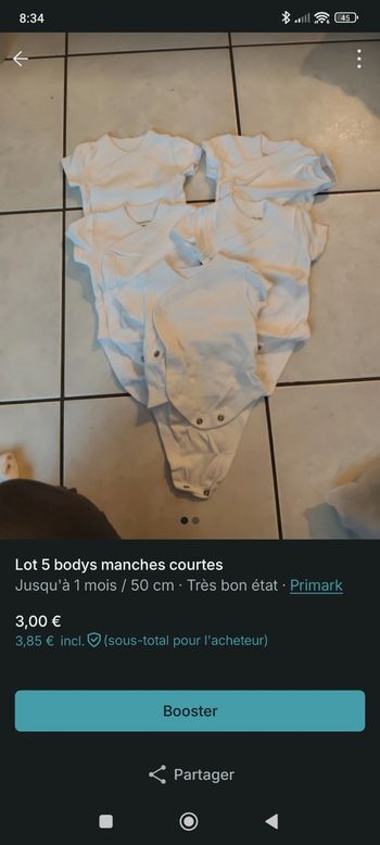 Bodies manches courtes