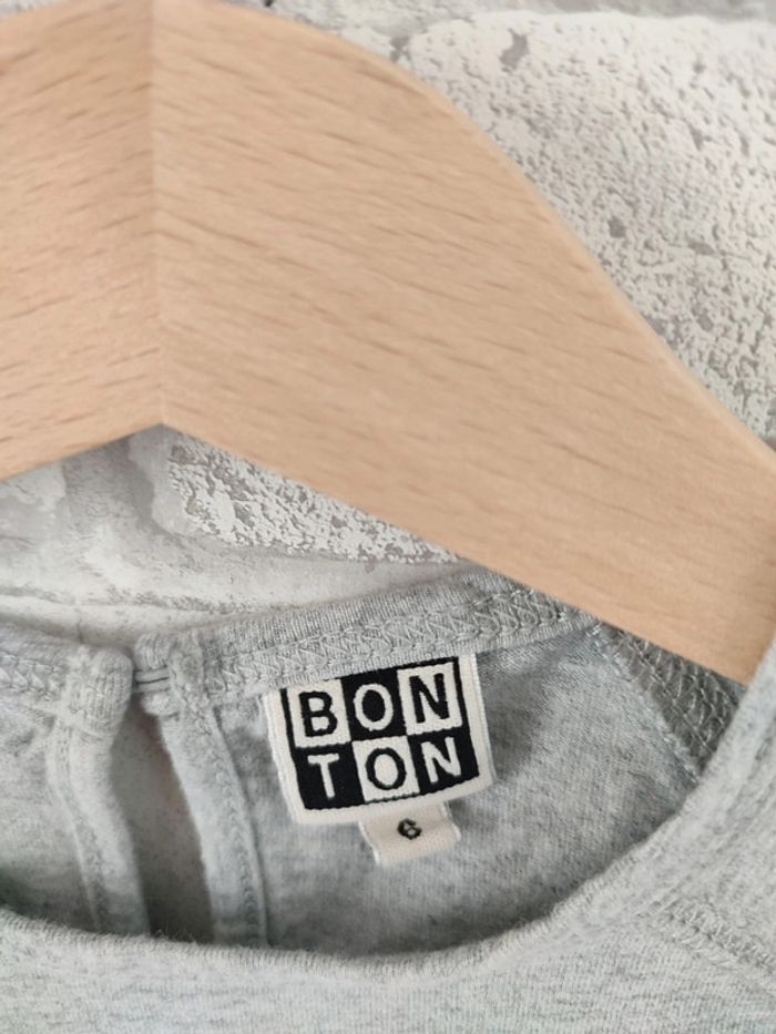 T-shirt Bonton gris - 6 ans - photo numéro 3