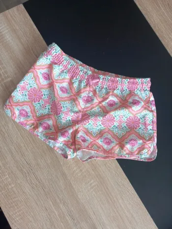 Short fille rose 8 / 9 ans