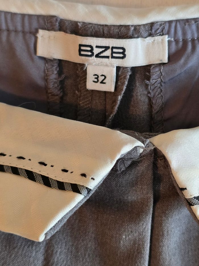 Pantalon à pinces gris anthracite femme Bizzbee - photo numéro 6