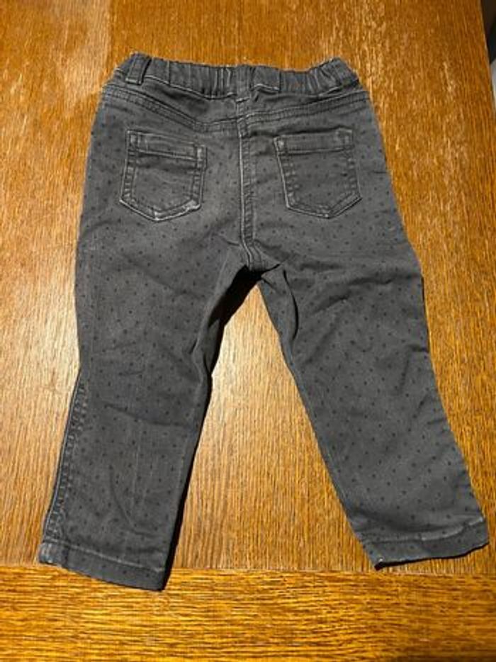 Jean noir à pois - photo numéro 3