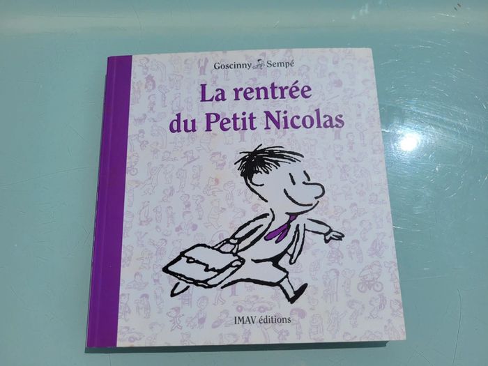 2 livres Le Petit Nicolas : et les copains, La Rentrée du Petit Nicolas - photo numéro 2