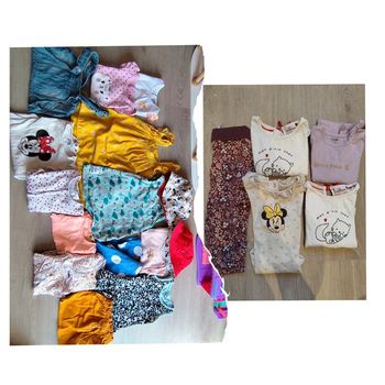 Lot vêtements fille 12 mois