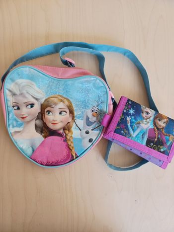 Sac et portefeuille Reine des neiges