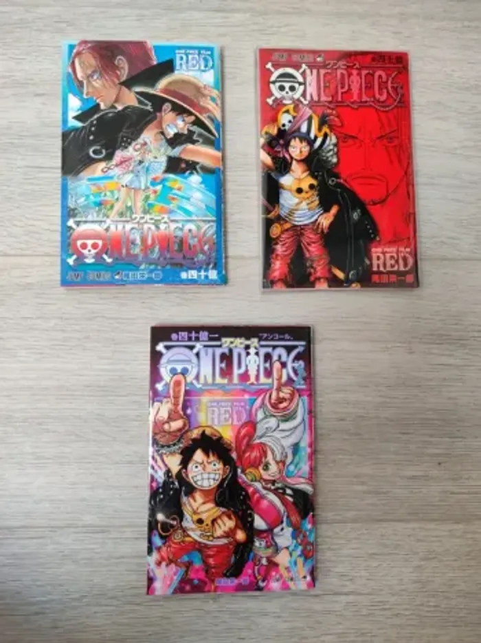 Tome des films one piece en japonais