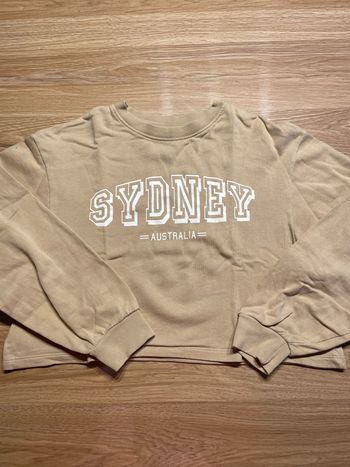 Sweat beige kiabi