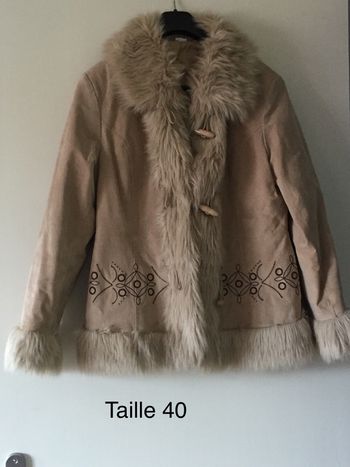 Manteau beige