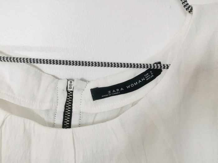 Blouse manches courtes - Zara - photo numéro 2