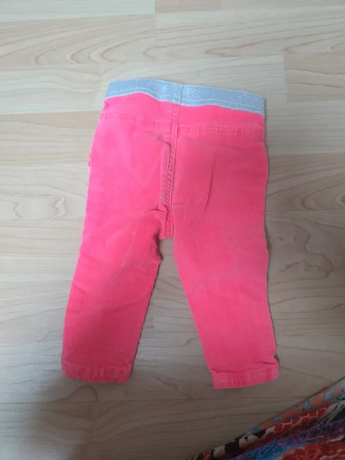 Pantalon 6mois rose fluo billieblush - photo numéro 3