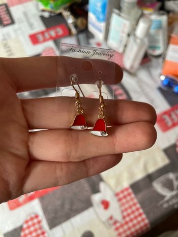 Boucles d’oreilles cloches de Noël