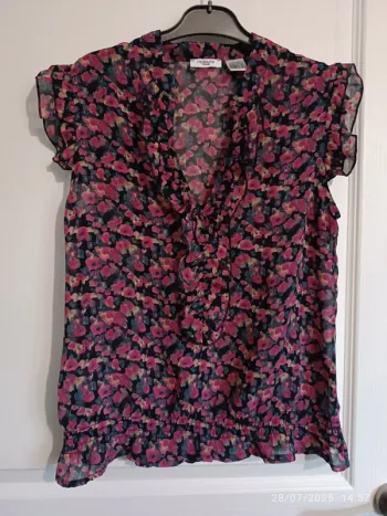 Blouse fleurie