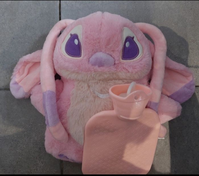 Peluche bouillotte Angel stitch