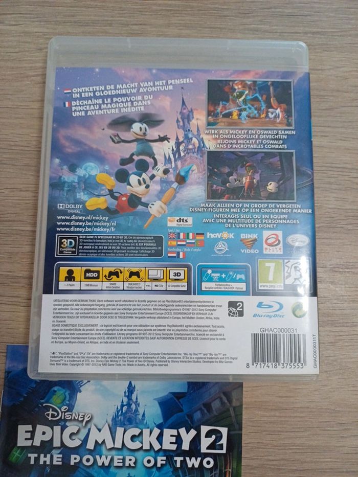 Epic Mickey 2 - The Power of 2 - Playstation 3 (PS3) - photo numéro 3