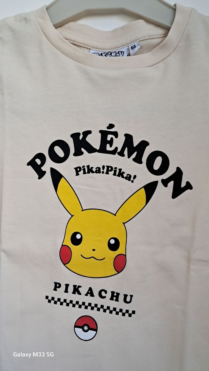 Lot de 2 T-shirts Pokémon et Kung Fu Panda - 6 ans - photo numéro 3