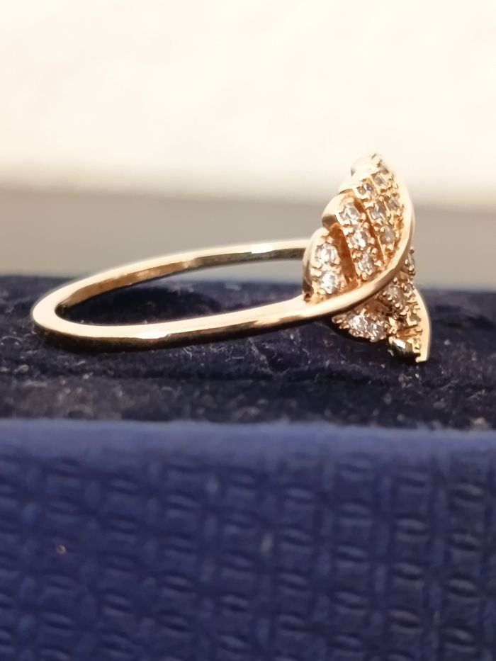 Bague plaqué or. - photo numéro 4